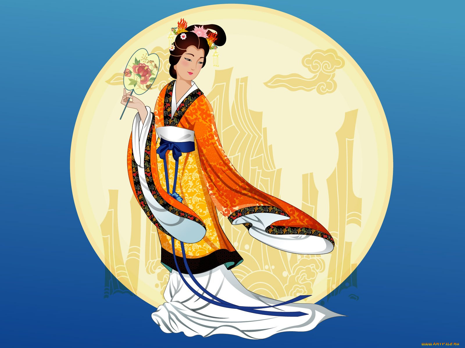 moon, goddess, , 